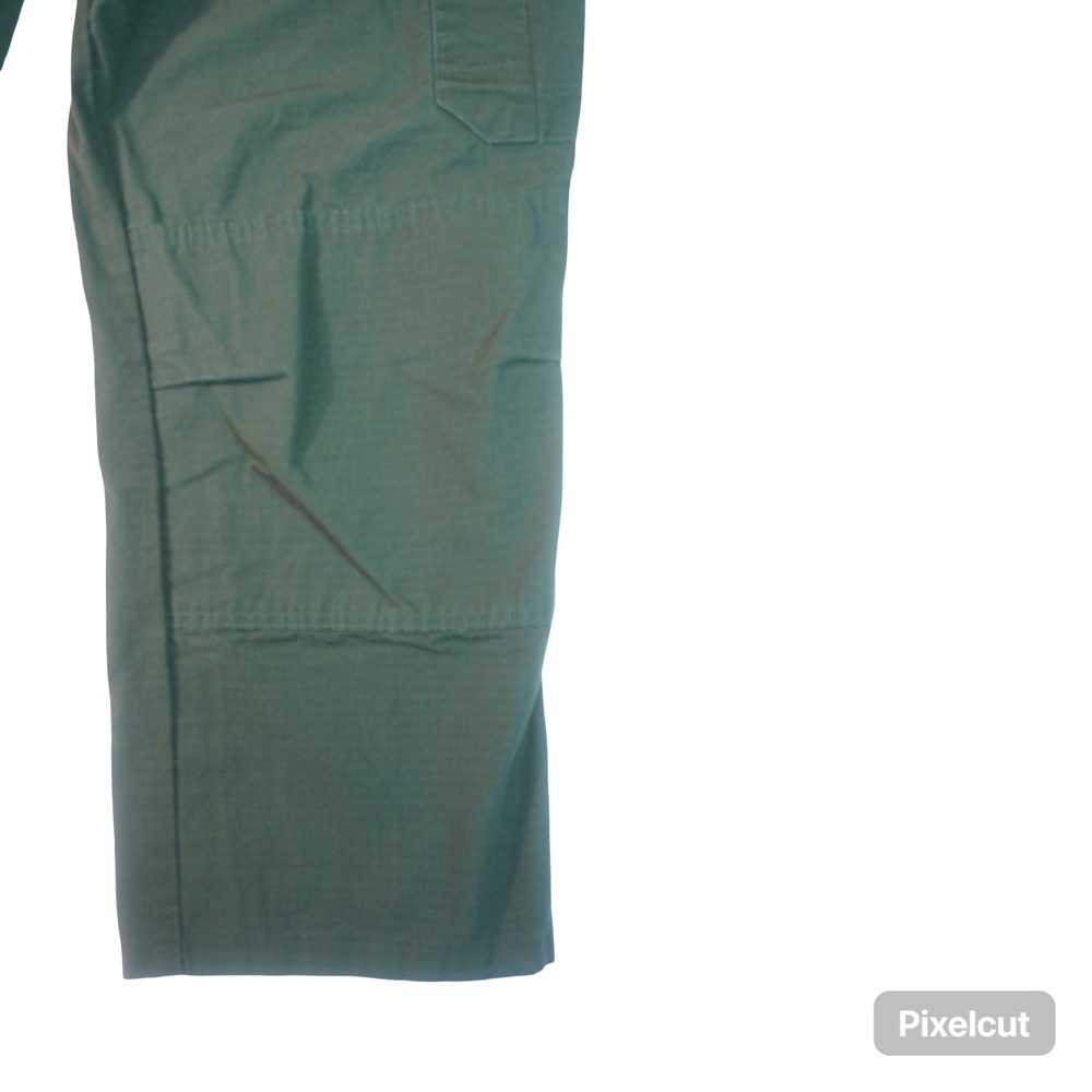 USDA Forest Service Cargo Pants Womens 20 Olive Green Cotton Utility Pockets - Picture 5 of 16